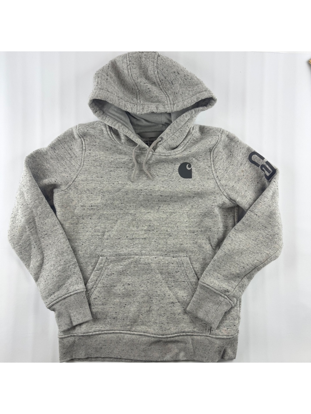 Carhartt Wonens Gray Hoodie Size Small - Read Description